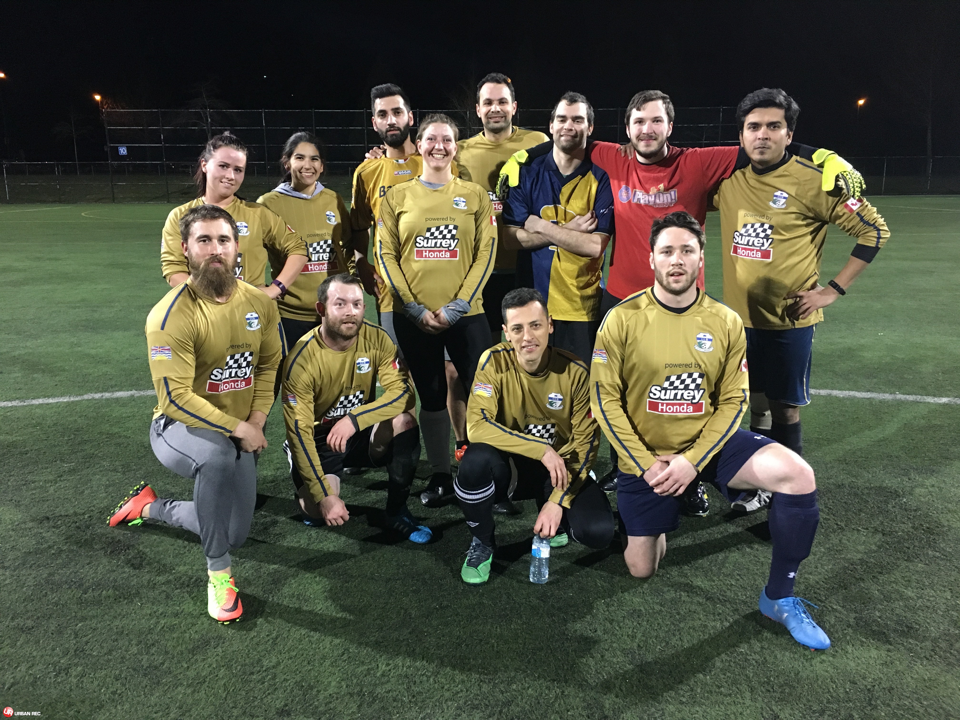 2018 Winter Surrey Soccer