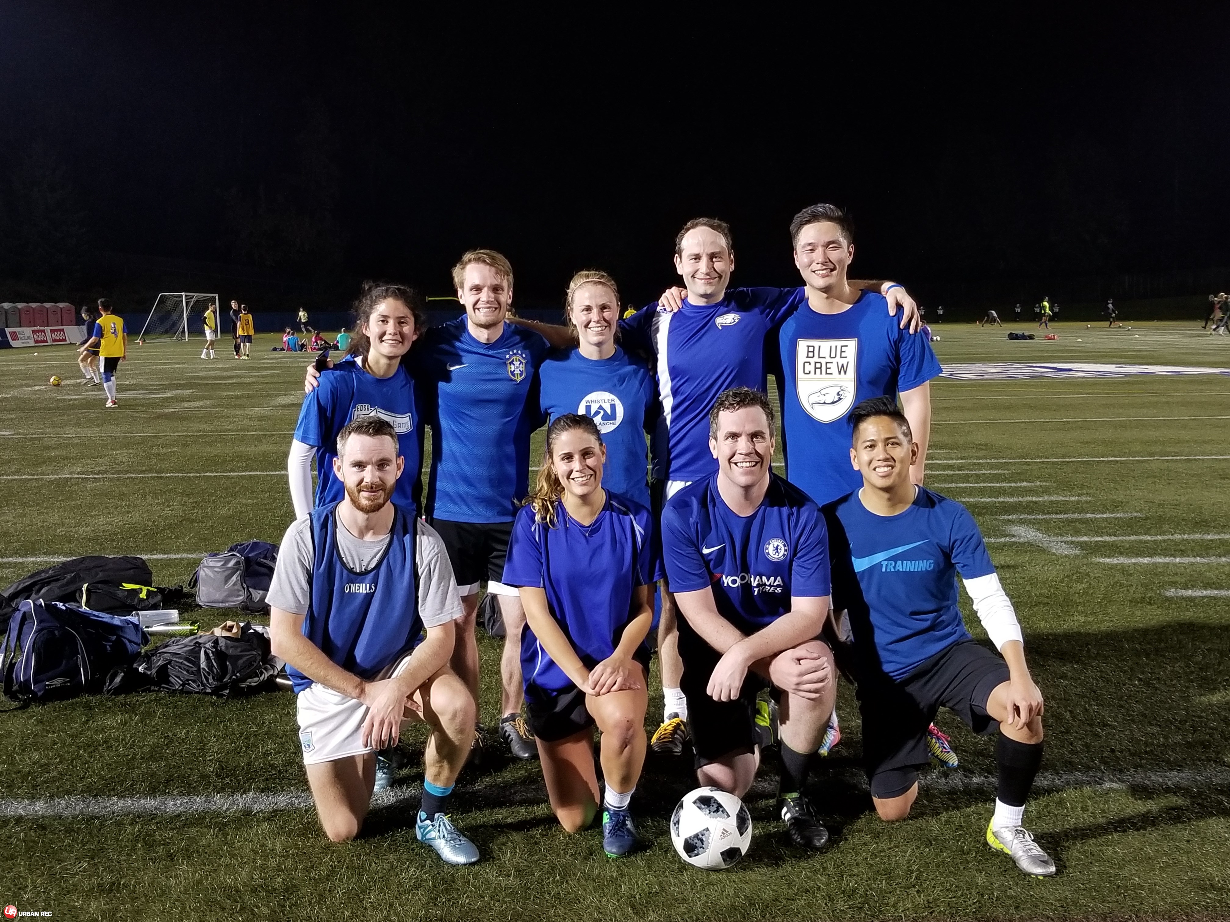 2018 Fall Thursday UBC Soccer