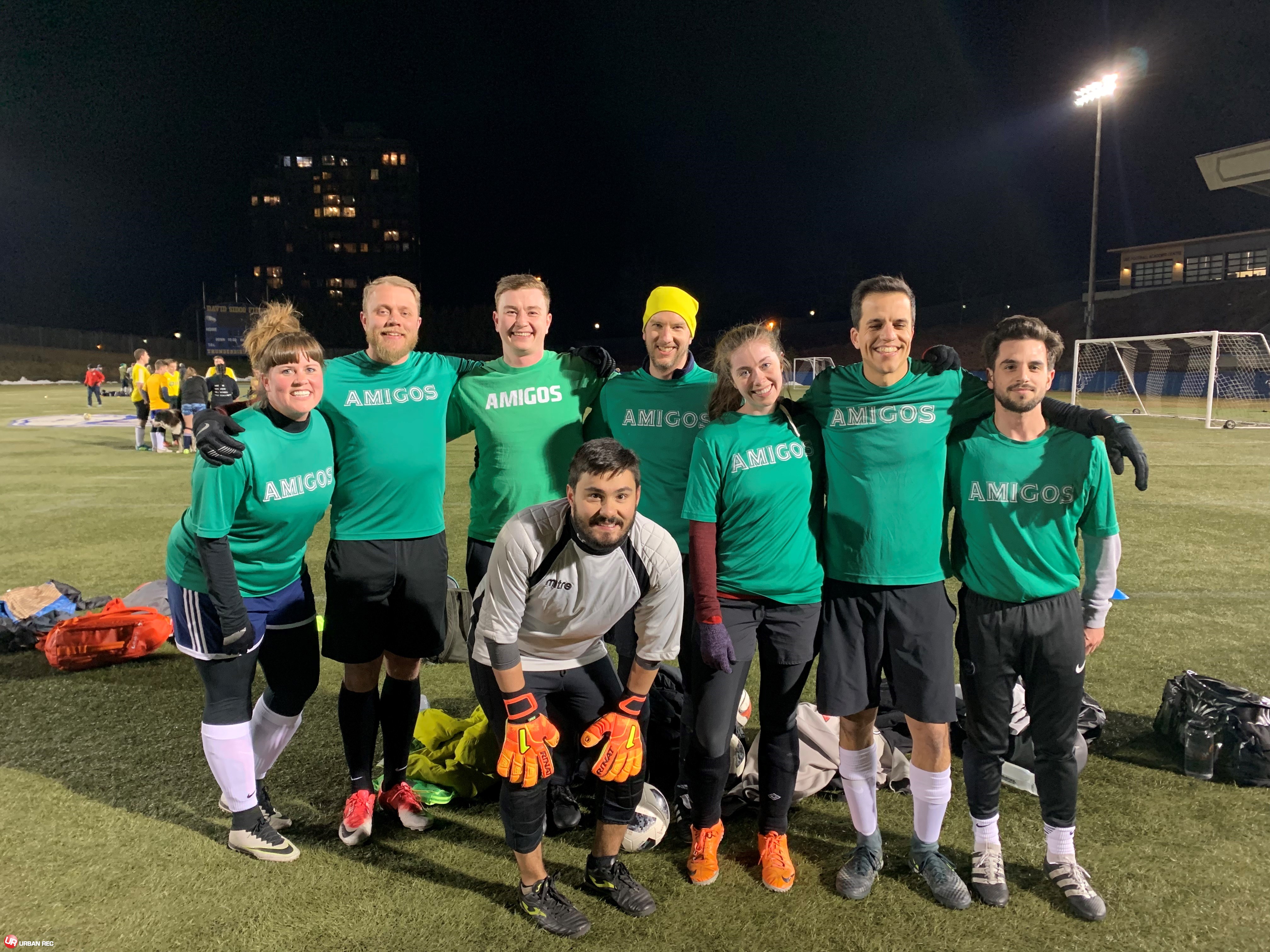 2019 Winter Monday UBC Soccer