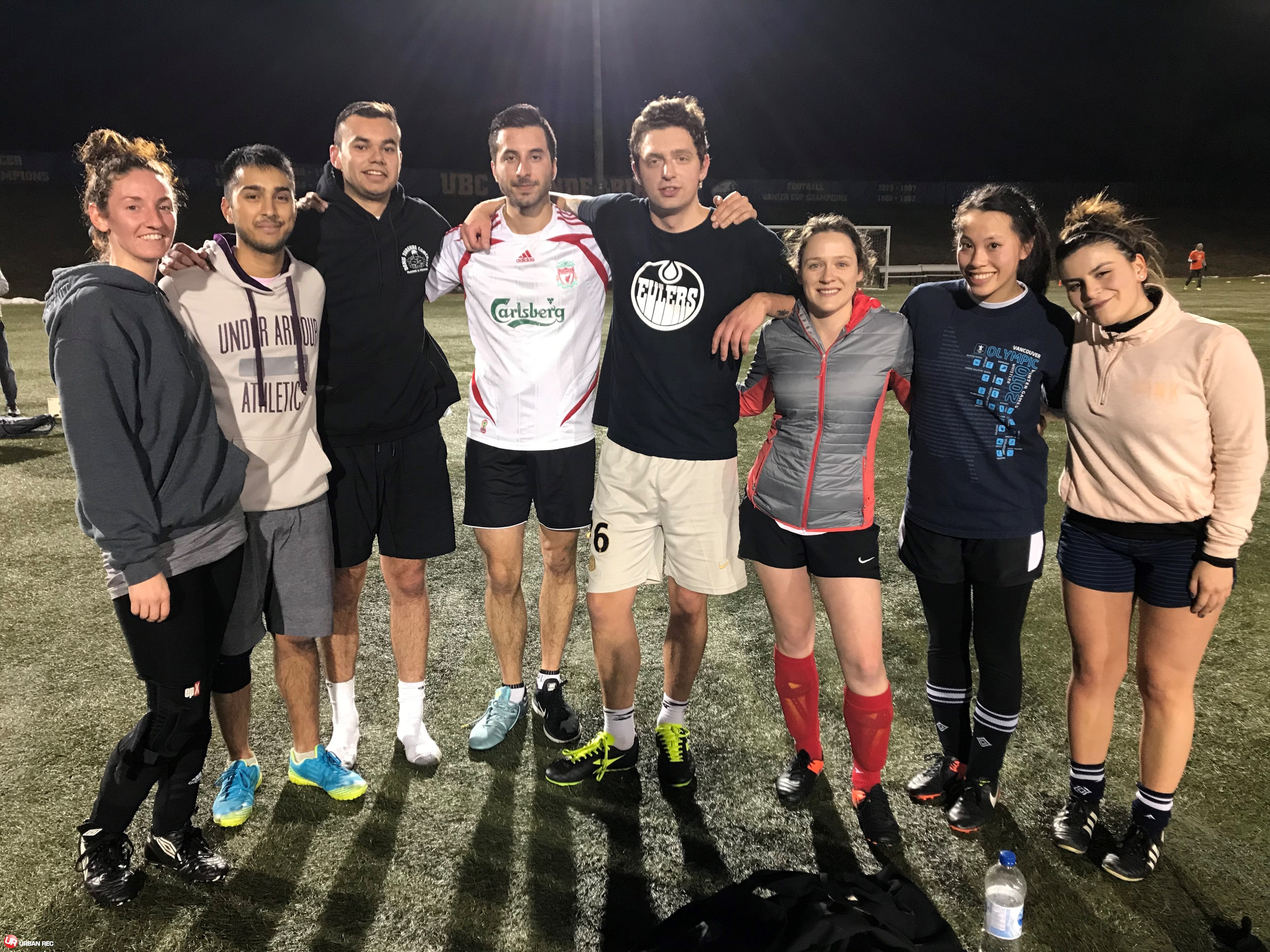 2019 Winter Wednesday UBC Soccer
