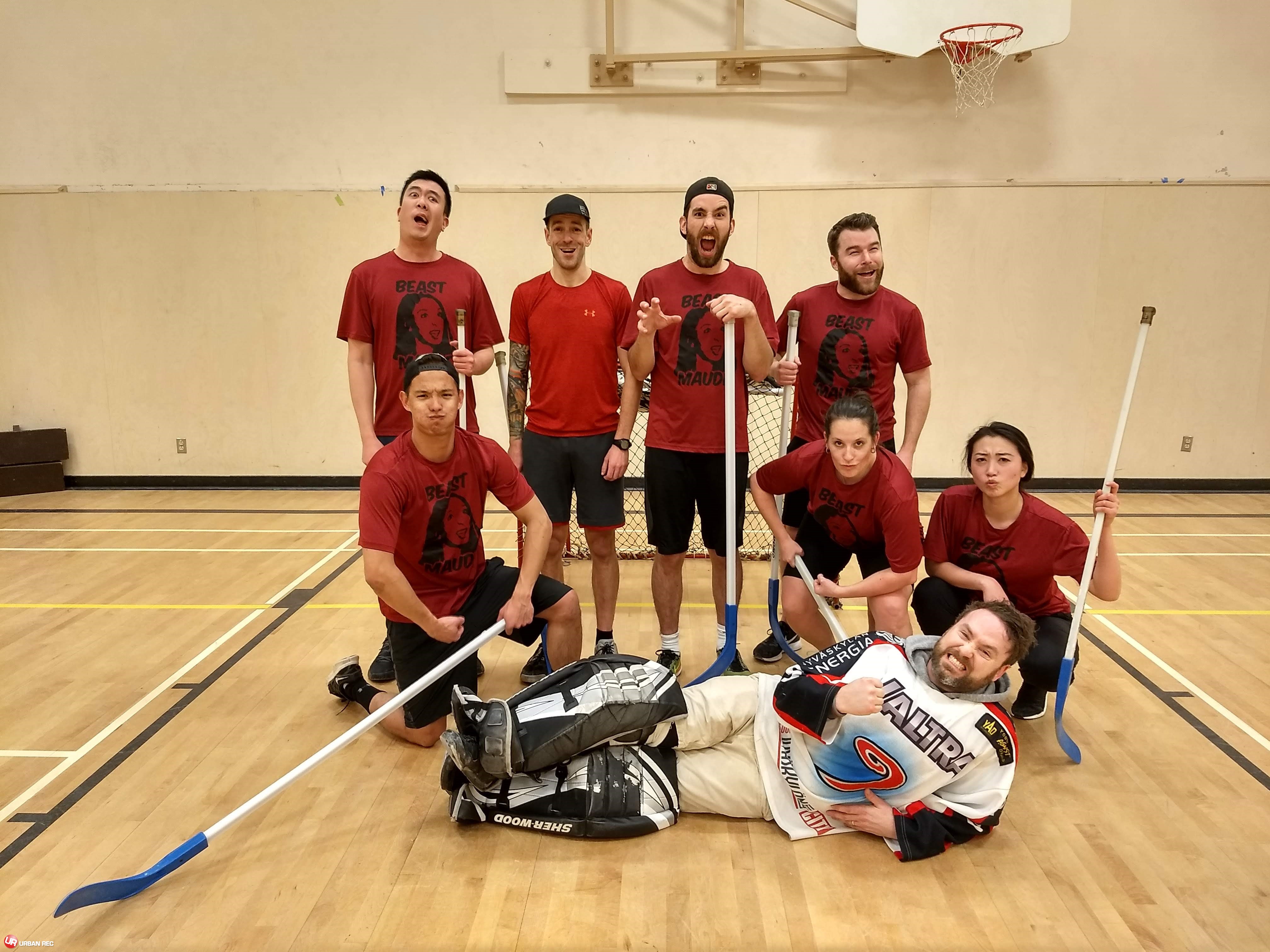2019 Winter Monday Eastside Floor Hockey
