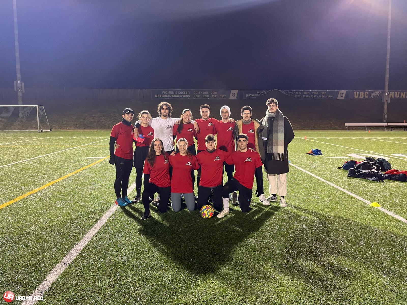 2022 Winter Wednesday UBC Soccer