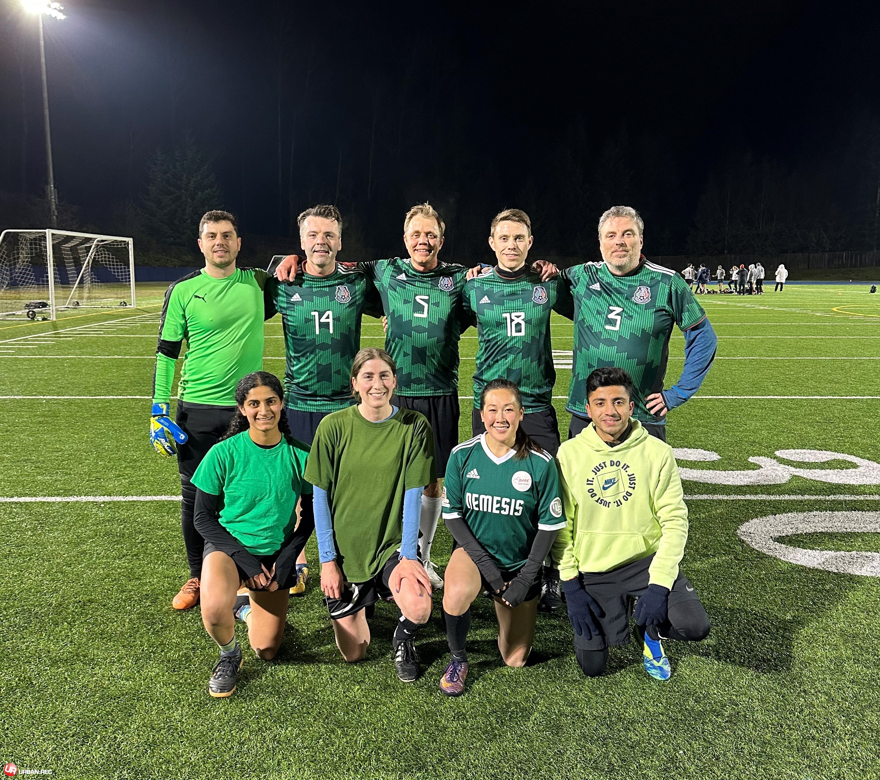 2023 Winter Monday UBC Soccer