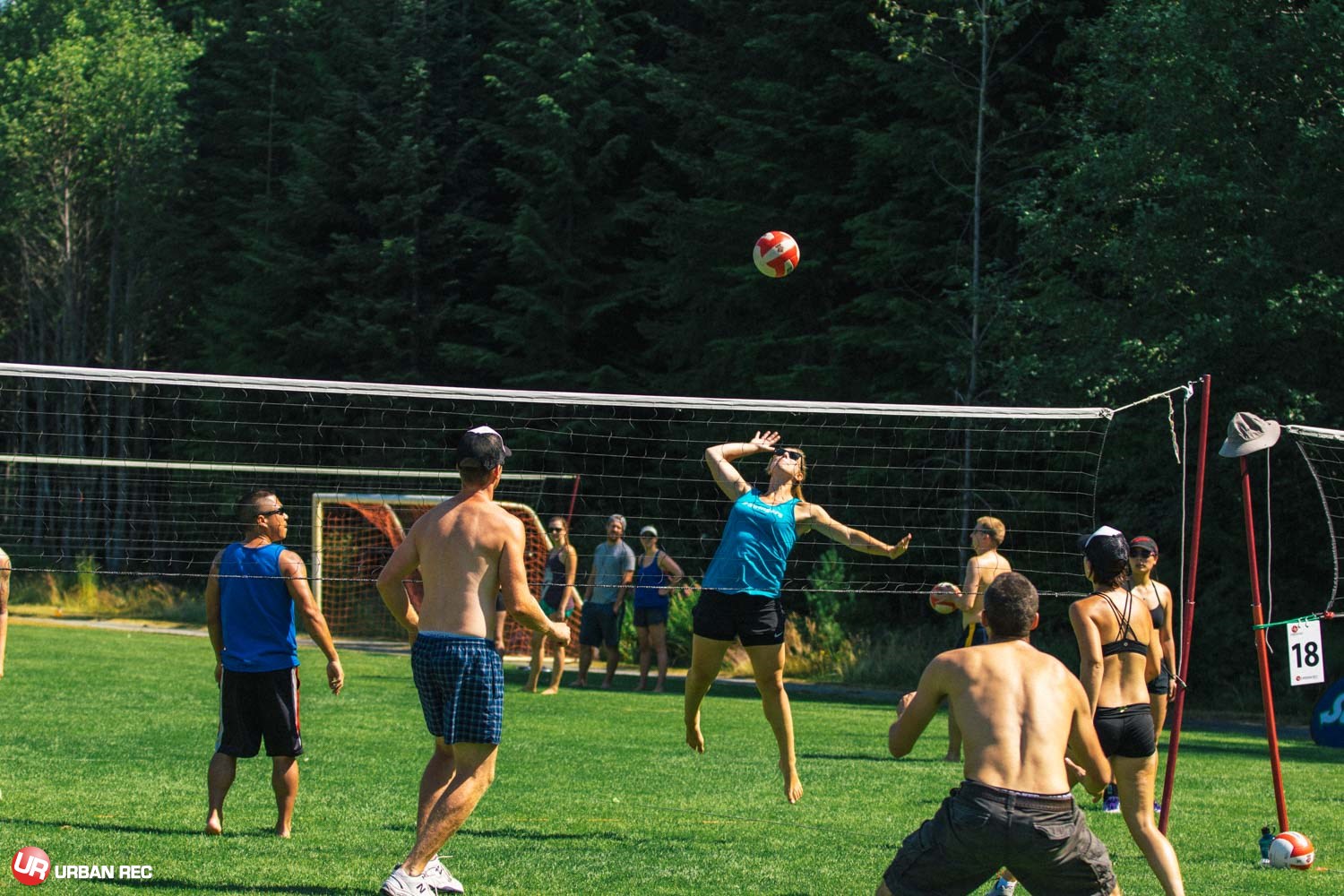 Whistler Open Volleyball Action Shots