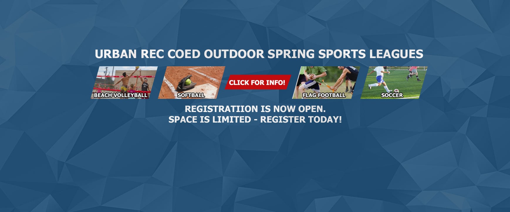 Get into the action with Urban Rec