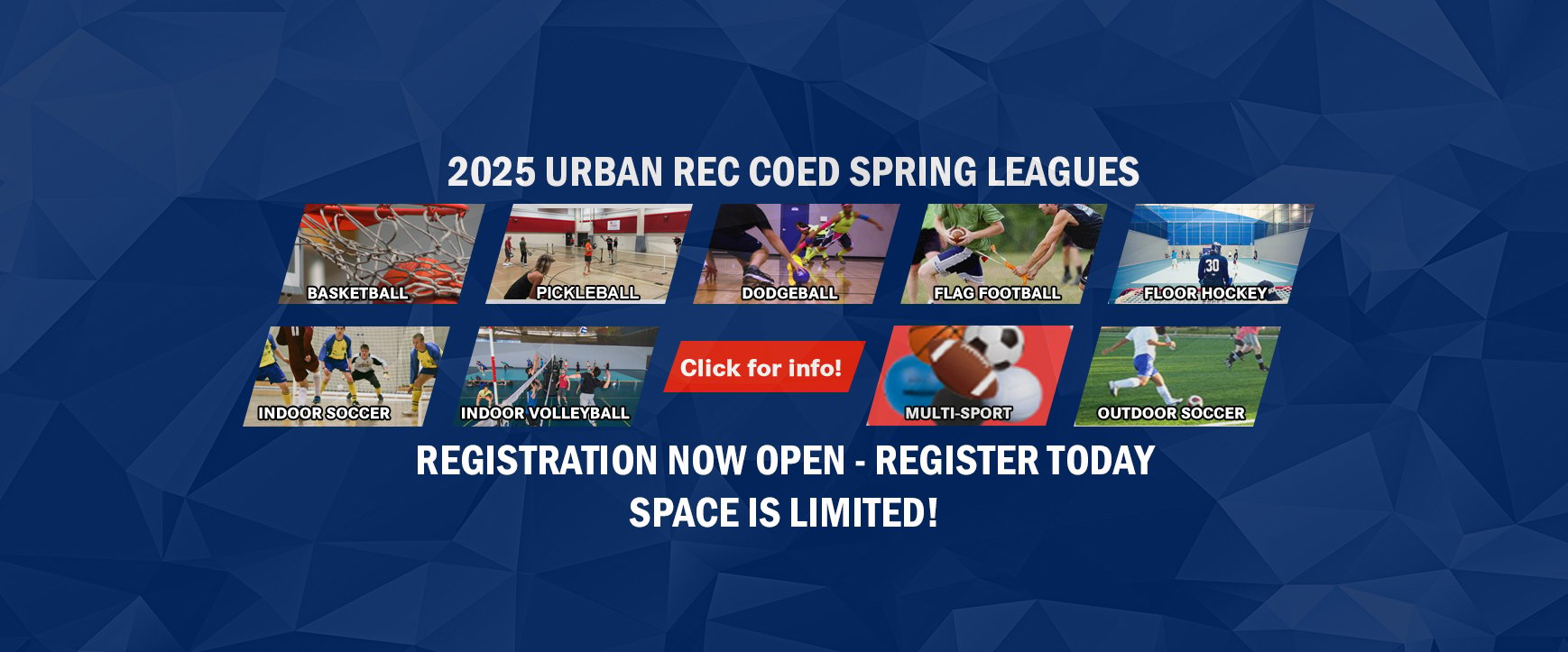 Get into the action with Urban Rec