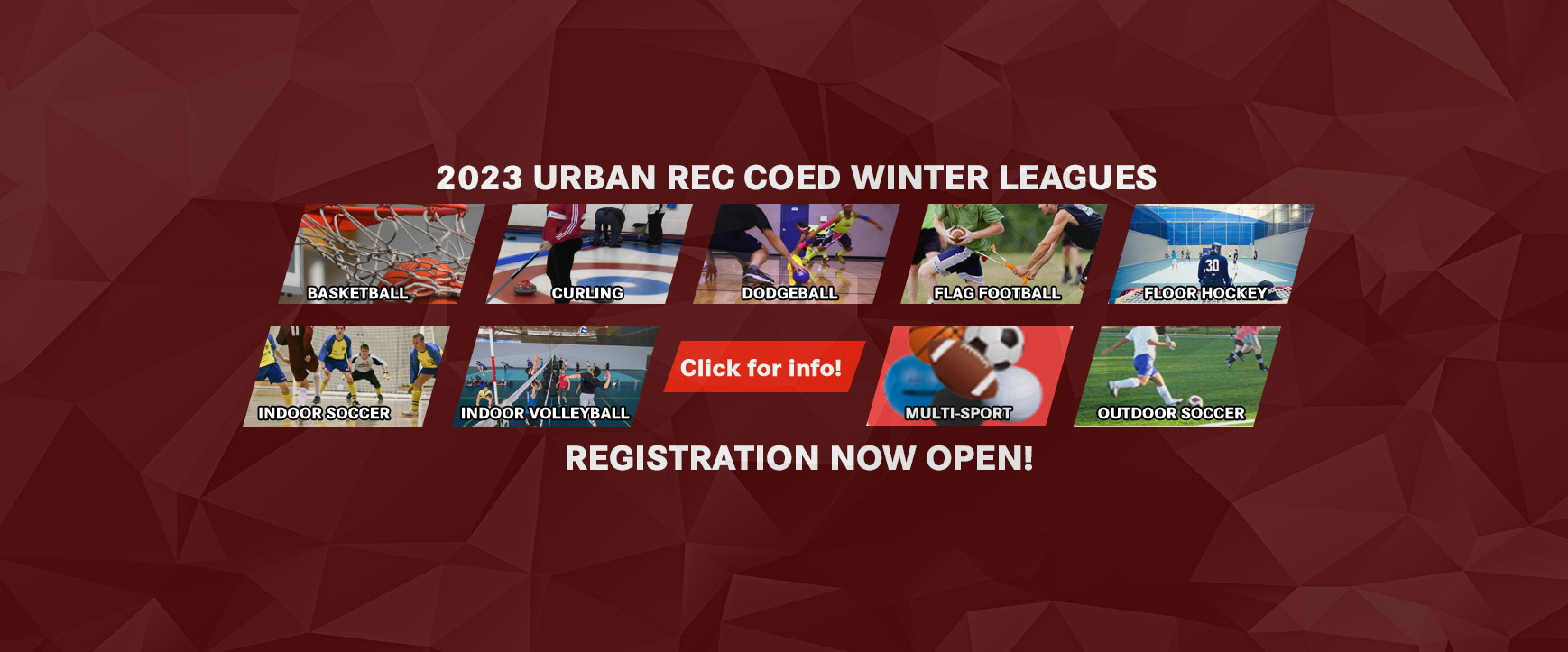 Get into the action with Urban Rec